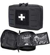 GAZJYUSP Tactical Molle Medical Pouches, Rip Away EMT Pouch IFAK Tear-Away First Aid Kit Emergenc...
