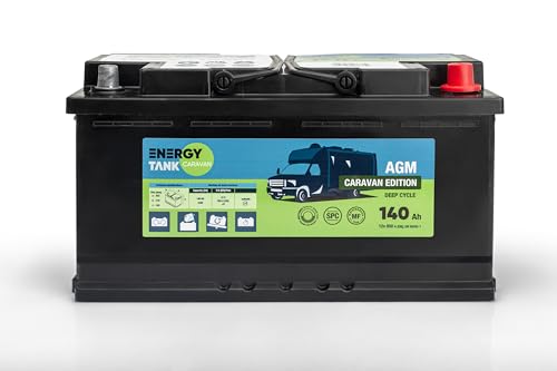 EnergyTank ENERGY Tank Autoaccu, 12 V, 140 Ah, onderhoudsvrij