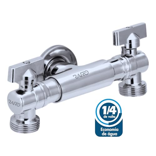 Raro Metais - Torneira Multifuncional Duas Saídas Dupla Em Metal Ivendi Máquina/lavar/secar/tanque C