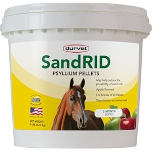 Durvet 699627 Sandrid Psyllium Pellets, 5 Lb, 5 Pound (Pack of 1)