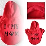 Generisch Jersey para perros con forro polar suave para invierno para mascotas (C, XXL)