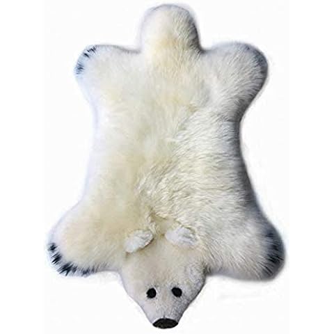 Gracefur Faux Polar Bear Rug Cover