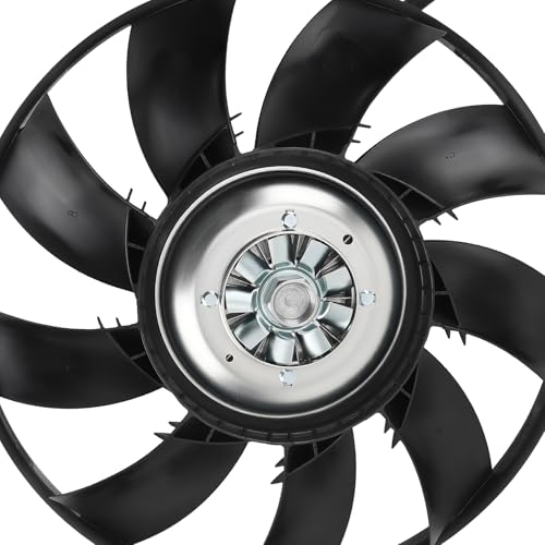 Image of maXpeedingrods Radiator Cooling Fan Assembly for Land Rover LR4 2010-2013 for Land Rover Range Rover 2010-2013 /Sport 2011-2013 Non-Supercharged (NA) Gasoline Replace LR012645 LR095536