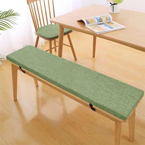 Garden Bench Cushion 3CM Thick Washable Seat Pad Outdoor Patio Cushion Beer Bench Pads Comfortable Chair Cushion Achat Green 45x45x3CM Durable & Stylish