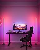 boostool Corner Floor Lamp, 65' RGB Color Changing led Floor lamp with APP and Remote Control, Dimmable Mood Light Corner Light with Music Sync, DIY Mode & Timing for Living Room Gaming Room (2)