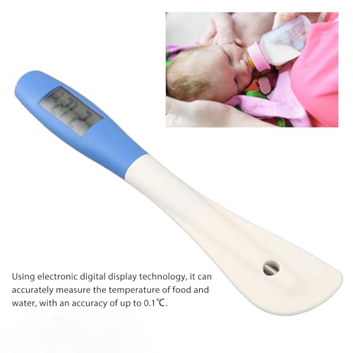 Termômetro de Espátula de Silicone Com Display Digital, Termômetro de Cozimento de Aço Inoxidável pa