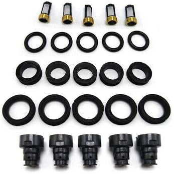 Juego de inyectores de combustible 6 se adapta a 99-04 para Toyota 3.4 V6 SERVISE KIT DE REPARACIÓN ORINGS FILTE