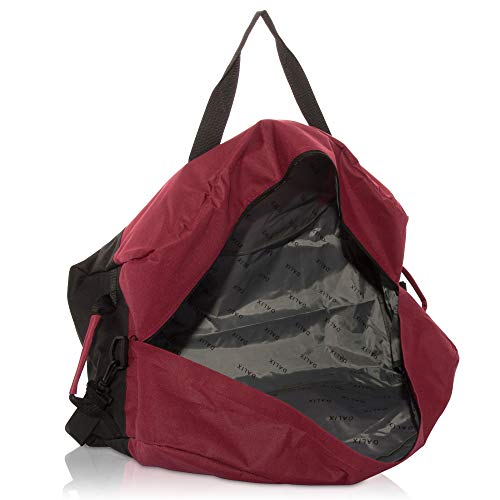 Image of DALIX 25 inch Big Adventure Large Gym Sports Duffle Bag (Black Grey Navy Blue Red Camo)