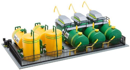 HO Scale Fuel Depot - Kit -- 8-5/8 x 3-7/8 x 2-3/8