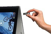 SanDisk Ultra Flair USB 3.0 Flash-Laufwerk 64 GB (Rescue Pro Software, Passwortschutz, robust, schlankes Metallgehäuse, 150 MB/s Übertragungsgeschwindigkeit) Blau – Ansicht 2