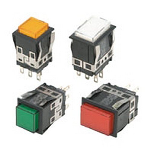 Amazon.co.jp omron Illuminated Pushbutton Switch (Square Body