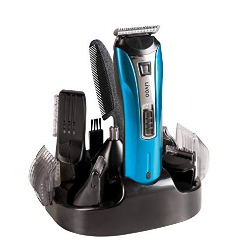 Preisvergleich Produktbild Domoclip Haarschneider 11 tlg. Set schwarz / türkis