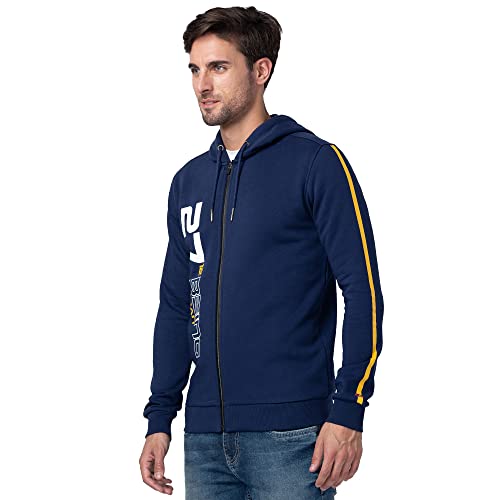 Image of Being Human Men's Solid Cotton Blend Soft Comfortable Long Sleeve Hoody