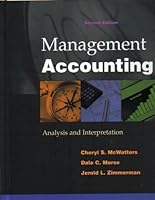 Management Accounting: Analysis and Interpretation 0070283001 Book Cover