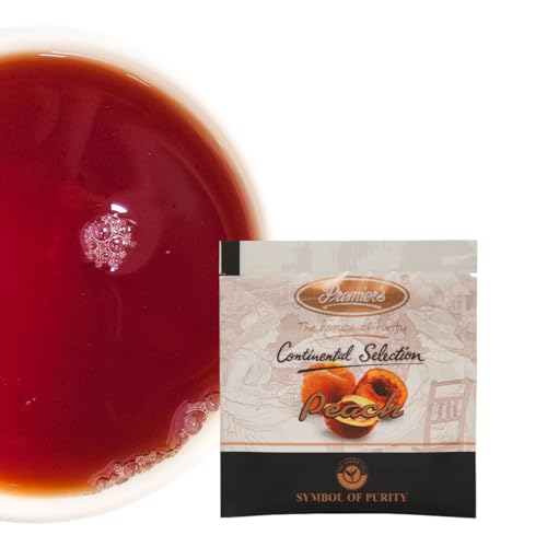 Té negro sabor durazno 25 saquitos miniatura 2