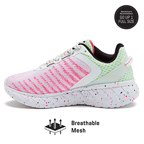 Avia Avi-Monsoon Slip On Girls Sneakers - Lightweight Athletic Running Shoes for Girls - Toddler, Little Kid, and Big Kid Sizes 11 to 64