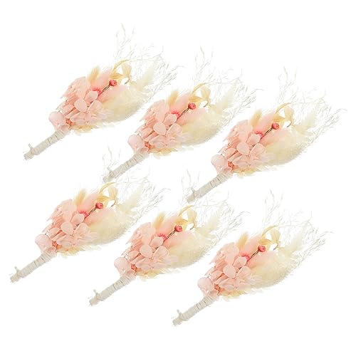 ORFOFE 6 pcs Mini Ramo de Flores Secas Decorativas miniatura 1