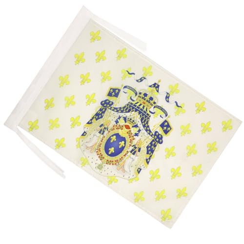 AZ FLAG - Flagge Königreich Frankreich Große Waffen - 45x30 cm Mit Kordel - Königreich Der Franzosen Fahne 30 x 45 Cm - Flaggen