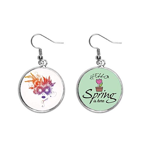 Joyas de Carnaval de Venecia pendientes Grace un regalo de primavera único y decorativo