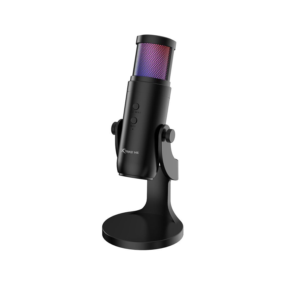 XTRIKE ME XMC-03 Gaming Microphone USB Cable RGB Omnidirectional