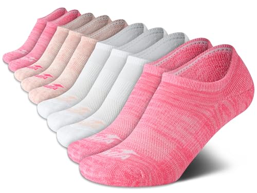 Image of Avia Women's Low Cut Socks - 10 Pack Performance Cushioned Comfort No Show Socks - Athletic Socks for Women
