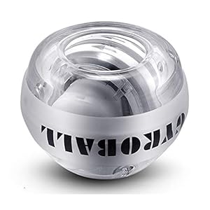 Gyroscopic Ball with LED Lights, Wrist & Forearm Power Strengthener, Home Exercise Ball, for Stronger Wrist Flexibility