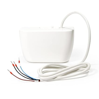 Refcenter Condensate Removal Pump Mute Wedge RMW100WW40,Safty Alarm, High Impact ABS, Dual Voltage
