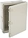 BUD Industries NBF-32338 Plastic Outdoor NEMA Economy Box with Solid Door, 20-55/64 Length x 16-29/32 Width x 7-55/64 Height, Light Gray Finish by BUD Industries
