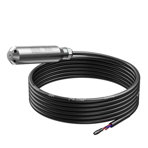 Capteur de niveau de liquide submersible transmetteur de pression hydrostatique sonde 2m 5v