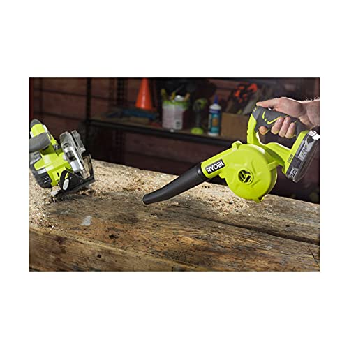 Pack RYOBI Souffleur d'atelier 18V One+ R18TB-0-1 Batterie 2.5Ah - 1 Chargeur Rapide RC18120-125