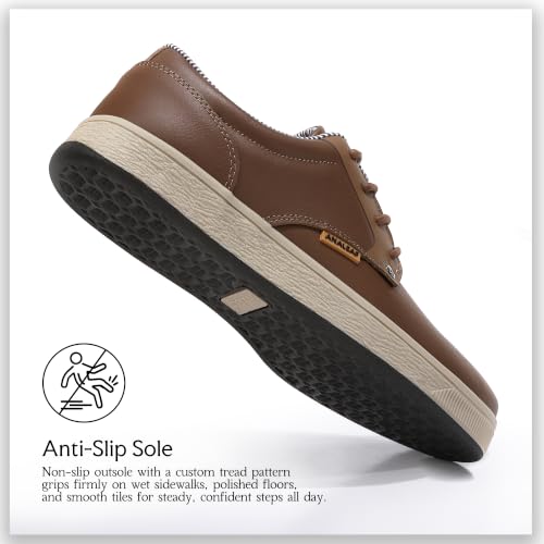 Image of ANALEAF Mens Casual Dress Shoes Fashion Sneakers