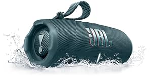 JBL Charge 6, Wireless Portable Bluetooth Speaker, 28 Hours of Playtime, IP68 Waterproof, Dustproof and Drop-Proof, Pro Sound with AI Sound Boost, Auracast Multi-Speaker Connection, Blue