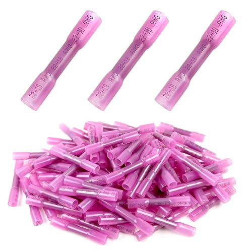 Conectores de cable termorretráctil con sellado impermeable contra humedad para cables 22-16 AWG