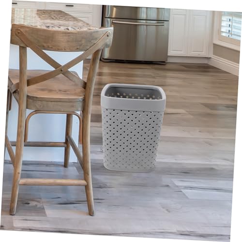 Caneca de basura rectangular de plástico pequeño Uonlytech miniatura 6