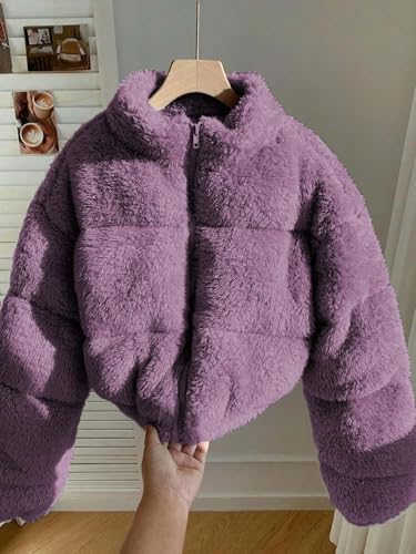 Image of KOTTY Women's Cozy Fit Full Sleeve Coral Fleece Zip Jacket - Winterwear with Pockets for Daily Warmth & Style