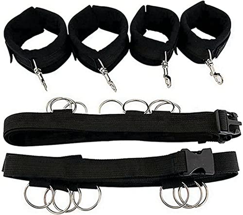 Sex Furnitures For Adults Couples Sexy Fuzzy Handcuffs For Bed Sex Bonding Bondaged Kit Sex Set Bed Restraints For Couples Under King Bed Sexy Restraints For Women In Bed Straps Sling Ropes Sweater K3 #TOP3