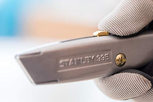 Image of Stanley 1-10-099 Knife inch99E inch with retractable blade, Silver
