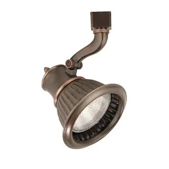 WAC Lighting LTK794AB Rialto Line Voltage Luminaries Track Head, Antique