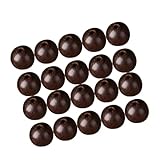 GRADENEVE 200 piezas Cuentas Redondas de Madera para Bricolaje Joyería Pulseras Rosarios Accesorios Creativos para Manualidades