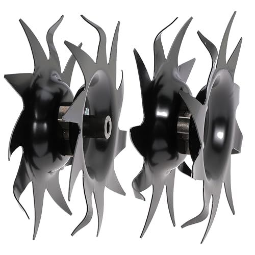 Power Tiller Tines for Mantis 1622 7222 7225 7260 7261 7262 7920 7924 7940 Cultivators Till up to 10-Inch deep and 9-Inch Wide