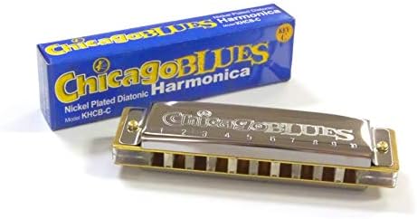 Chicago Blues KHCB-C Harmonica, Key of C