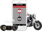 TireMinder® Motorcycle TPMS with 3 Bluetooth Transmitters