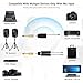 Wireless Microphone System for 4 People,2.4G Wireless Headset Mics and Handheld Mics 2 in 1,Ideal for Speakers,Voice Amplifier,PA System,Teacher,Tour Guides,Fitness Instructor