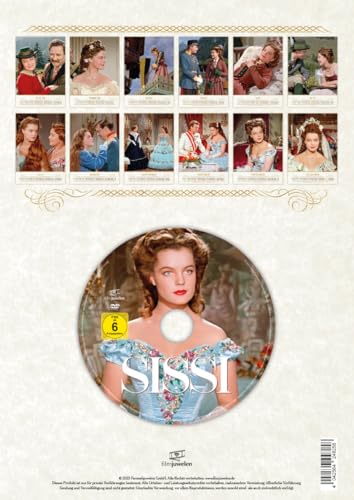 Sissi - Kalender 2026 inkl. DVD (Wandkalender / Fotokalender) (Filmjuwelen)