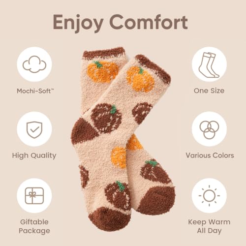 4 pcs Snuggle Sac Fuzzy Socks - image 4