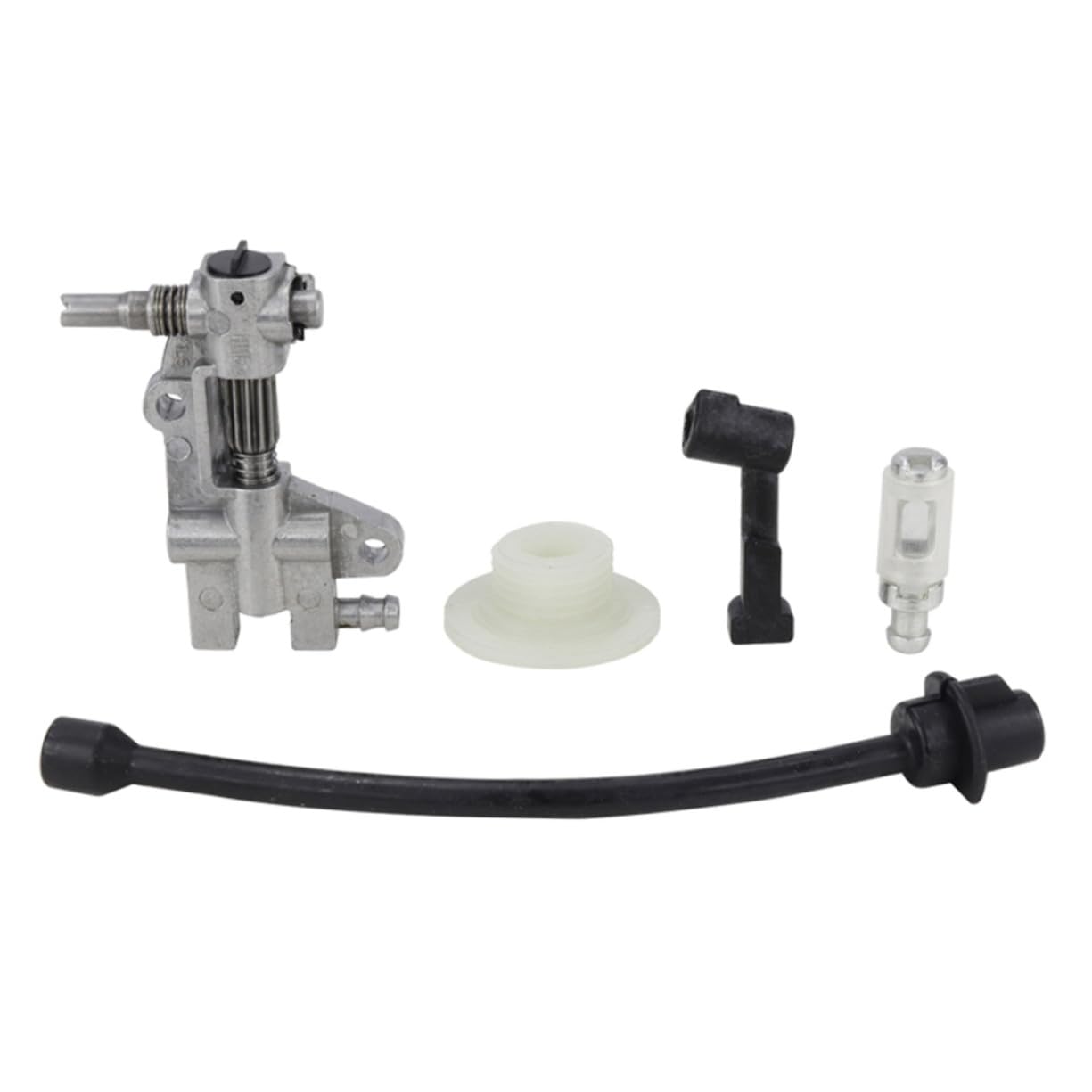 Accesorios Para Motosierras De Gasolina Juego De 5 Piezas Con Bomba De Aceite Filtro De Aceite Boquilla Turbina Y Tubo De Para Repuesto Y Mantenimiento