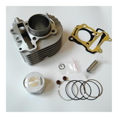 Cylindre moto 125 avec piston 52.4mm et joints WH125T-6