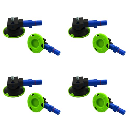 Dxoniislh 8 Ventosas de VacíO CóNcavas de 3 Pulgadas, Ventosa de Bomba Manual de Alta Resistencia de 75 mm con Perno Roscado M6