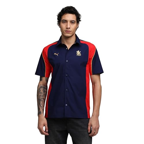 Image of Puma RCB 2026 Men's Relaxed Fit Shirt | IPL 2026