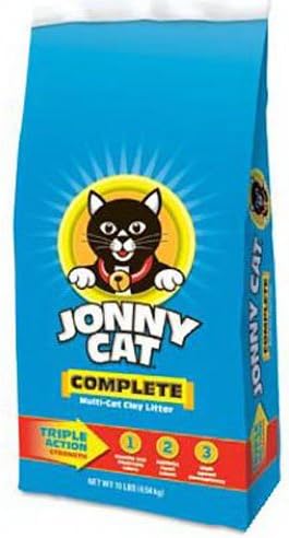 Jonny Cat Complete Multi-Cat Clay Litter Bag, 10-Pound